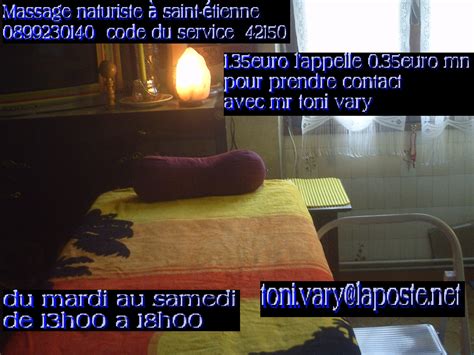 massage coquin saint etienne|Massage naturiste Saint